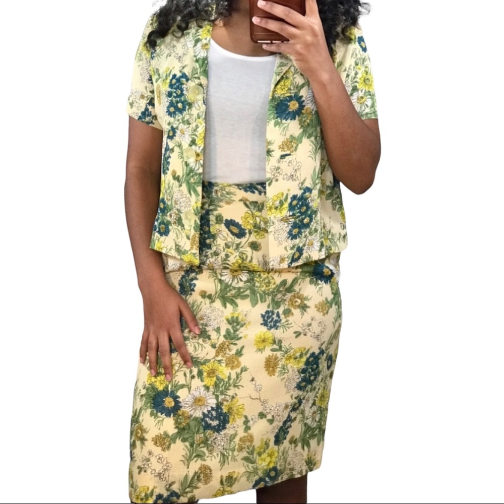 Vintage skirt set